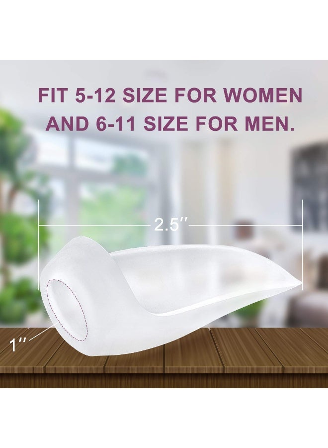 Promifun Gel Bunion Protector Shield, 10 Pack of Bunion Pads and Cushions, Bunion Guard for Big Toe, Relieve Foot Pain from Friction, Rubbing and Pressure - Image 3